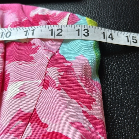 Lilly Pulitzer Keetan Dress First Impressions Pink Roses Holy Grail Strapless 0 - Picture 11 of 14